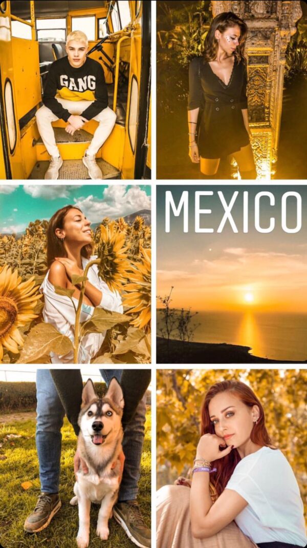 Mexico filtro professionale lightroom