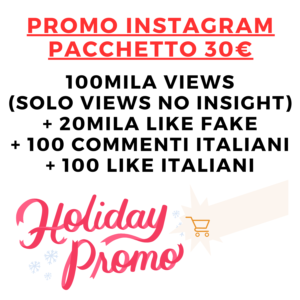 promo instagram 30